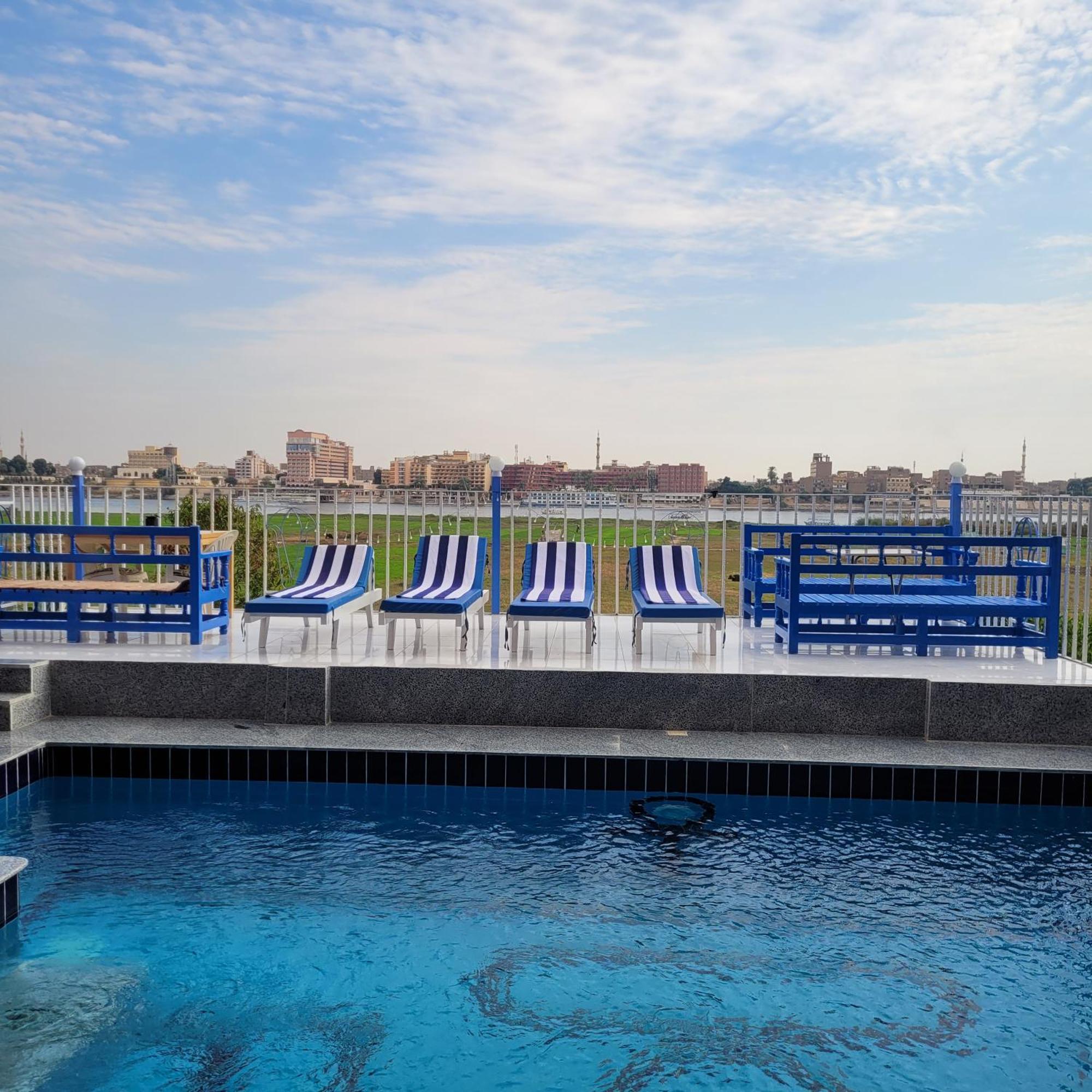 Blue Nile House Apartment Луксор Стая снимка